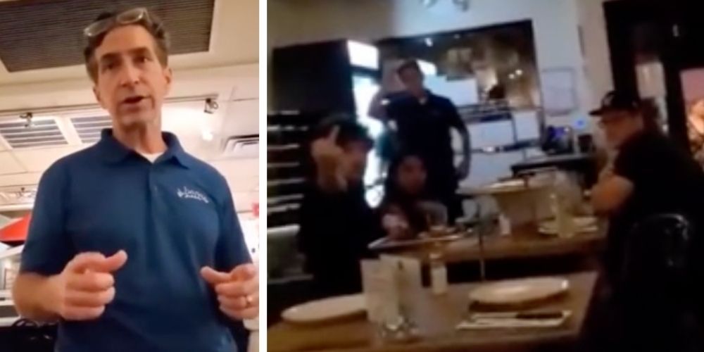 WATCH: White employee tosses unvaccinated black family from restaurant, everyone cheers