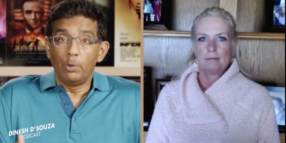 Dinesh D'Souza interviews Julie Kelly about FBI parallels between Jan 6 and Whitmer 'kidnapping' plot