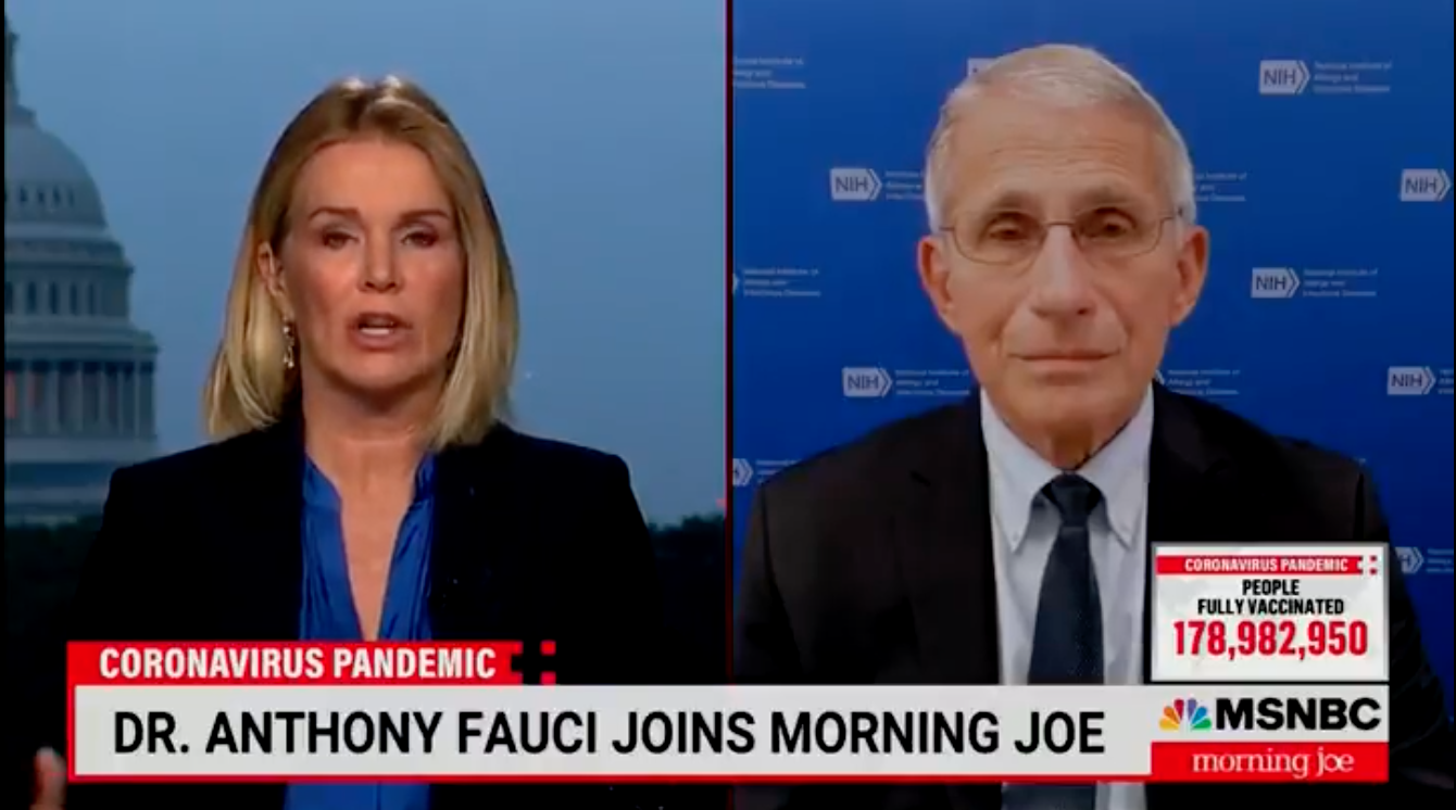 WATCH: Fauci says plan to require proof of vaccination for domestic travel 'is on the table'