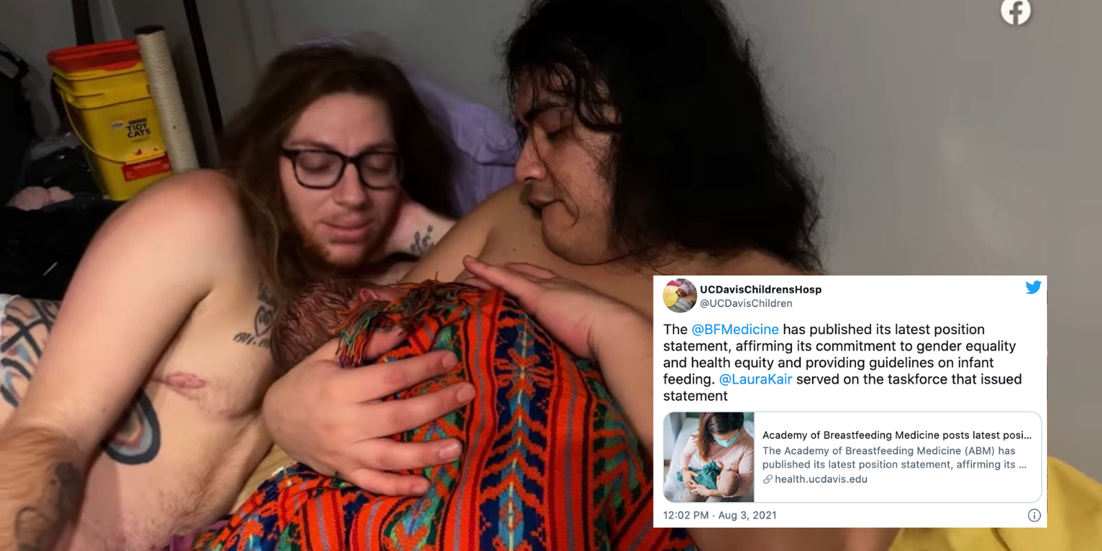Academy of Breastfeeding Medicine opts for 'chestfeeding' and 'birthing parent' in new guidelines