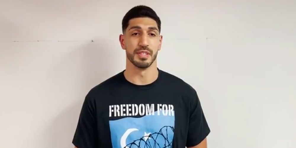 MUST WATCH: BASED NBA superstar Enes Kanter calls out Chinese President Xi Jinping over Uyghur genocide