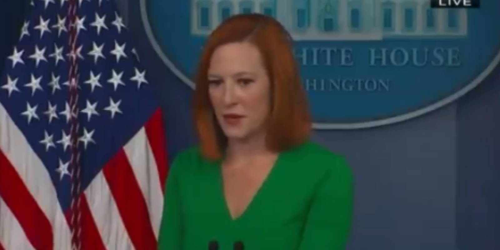 WATCH: Psaki brags that her kindergarten-aged child can 'wear a mask all day'
