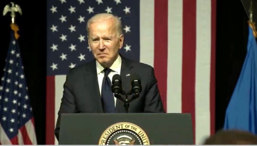 BREAKING: Joe Biden discusses race relations, warns of 'white supremacist' terrorism in speech commemorating Tulsa massacre