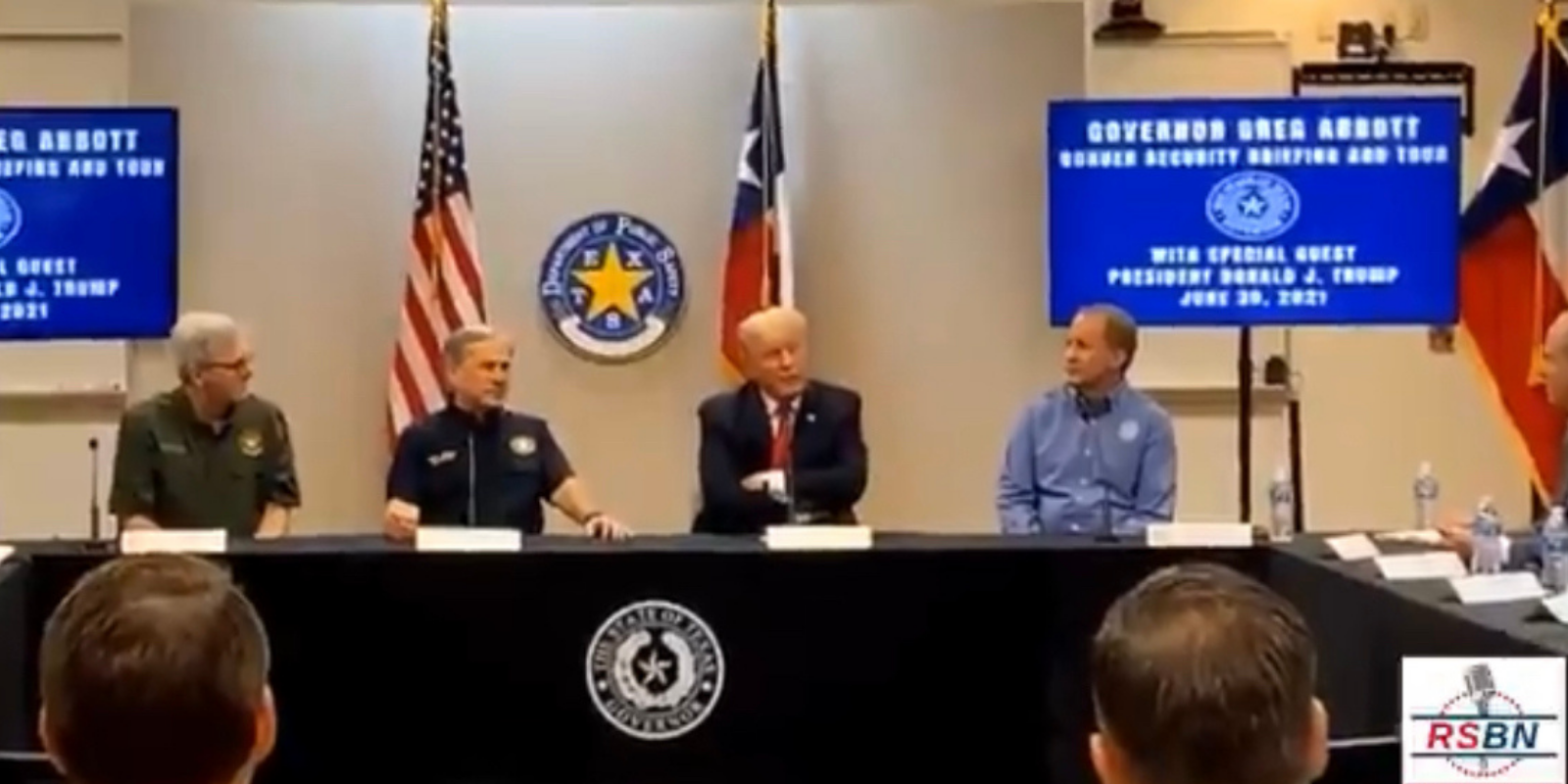 BREAKING: Trump slams Biden policies as he visits the US-Mexico border