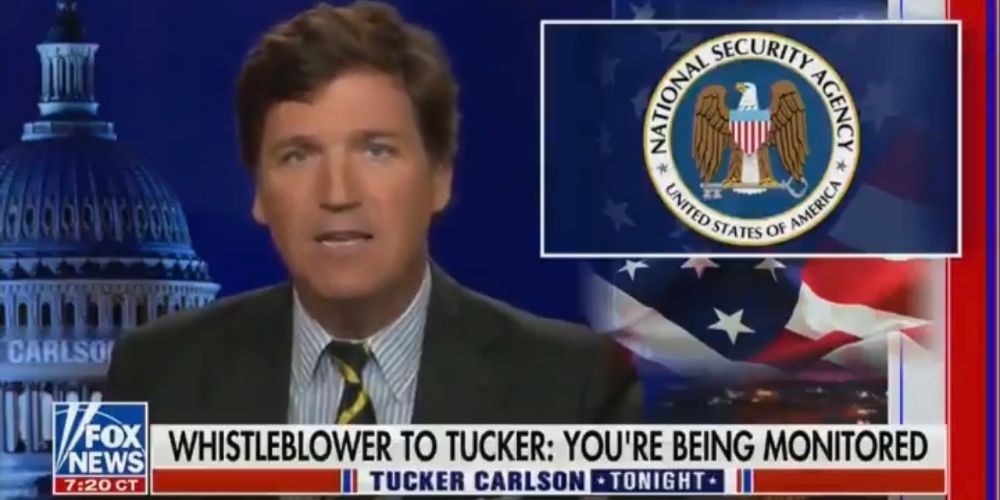 WATCH: Tucker Carlson reveals the Biden administration is spying on him