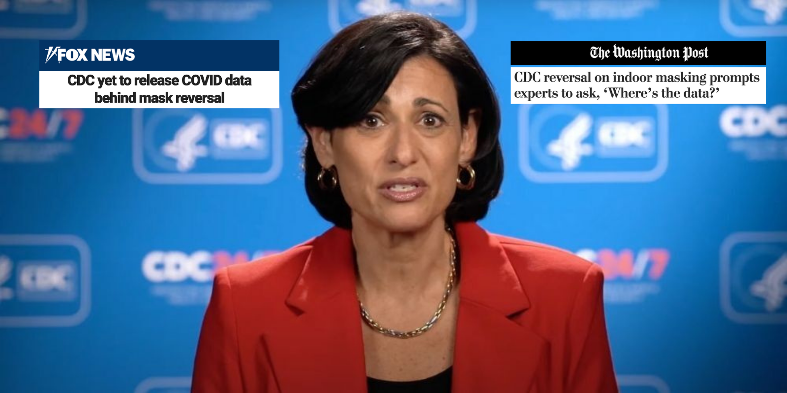 FOX and WaPo demand data from CDC to back up new 'guidance'