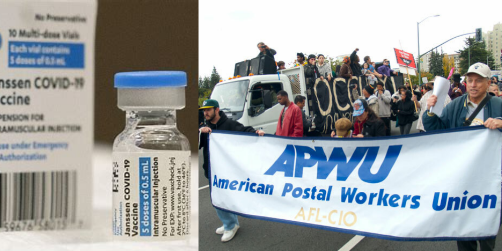 American Postal Workers Union comes out against vaccine mandates