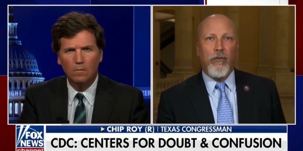 WATCH: Rep Chip Roy slams Nancy Pelosi over her new mask mandate on Tucker Carlson