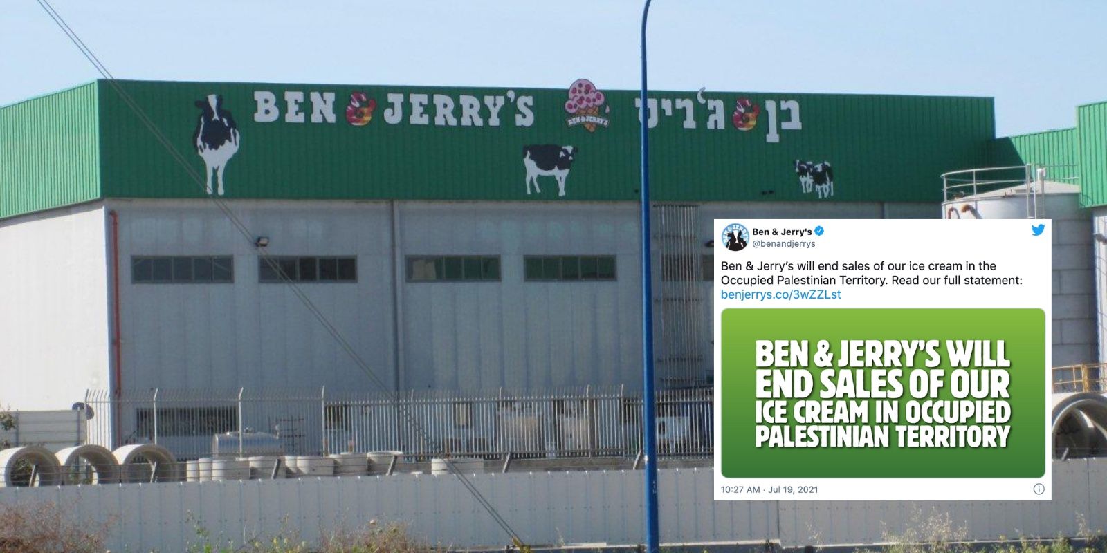Ben & Jerry's doesn't boycott any nation but Israel over human rights abuses