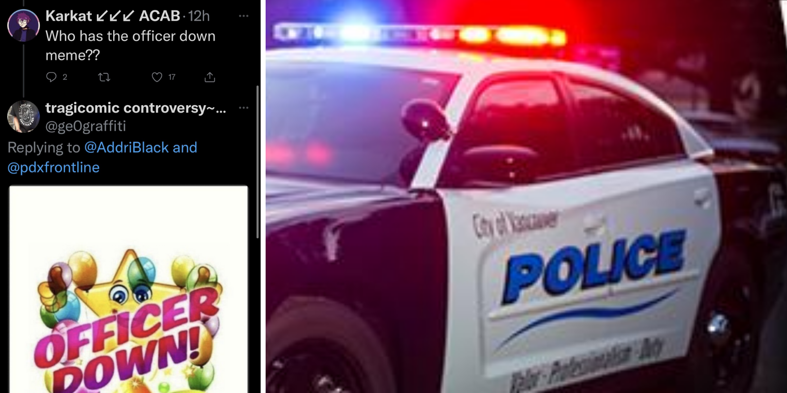 Antifa celebrates after Washington state police officer shot in the head and killed