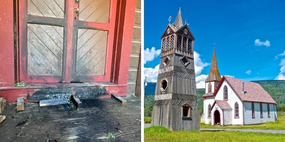 Fifth BC church set aflame, damage sustained minimal