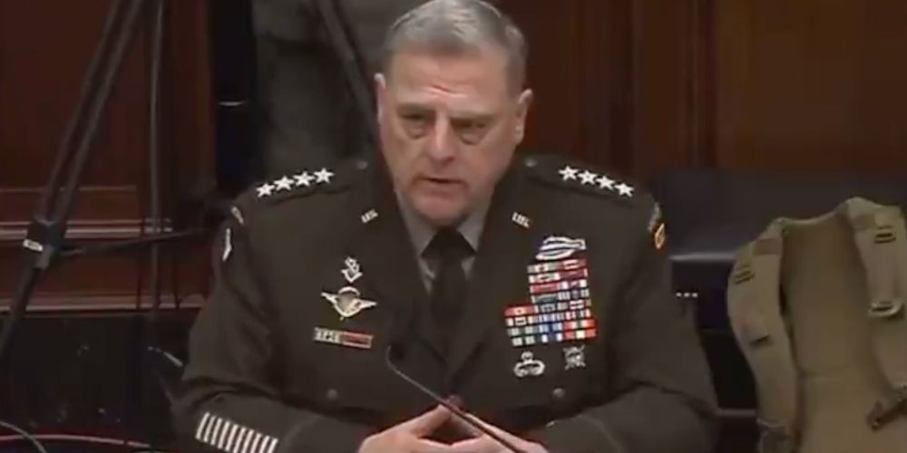 WATCH: Joint Chiefs Chairman says he's offended people are calling the army 'woke' as he passionately defends critical race theory