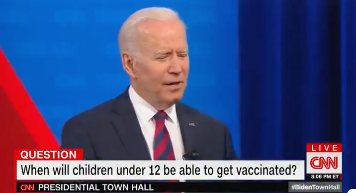 BREAKING: Biden spreads medical misinformation, talks gibberish in bizarre town hall