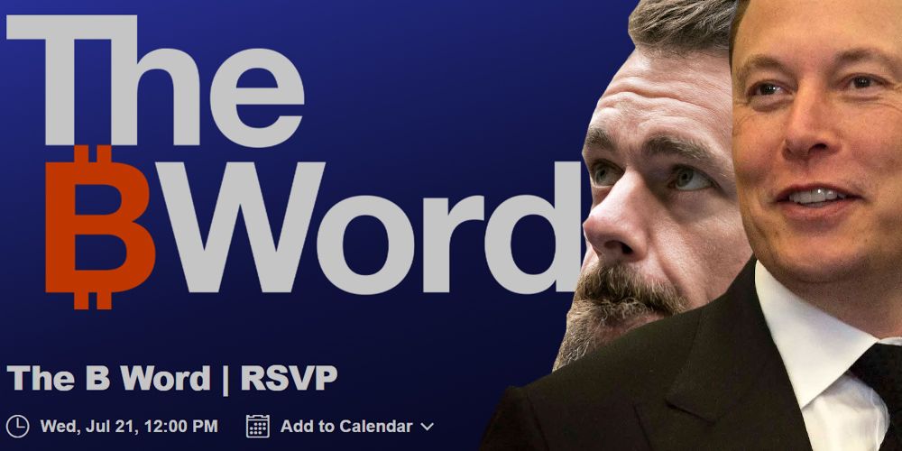 Elon Musk and Jack Dorsey to banter about Bitcoin at upcoming event