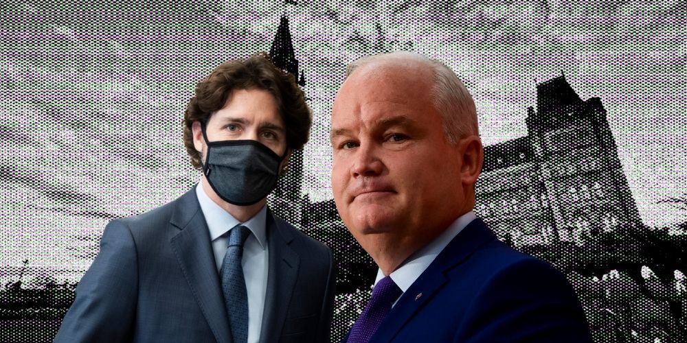 Trudeau's Liberals and O'Toole's Conservatives neck and neck in new federal poll