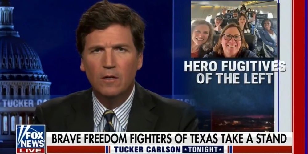 WATCH: Tucker Carlson slams Democrats' growing hysteria on voter integrity laws
