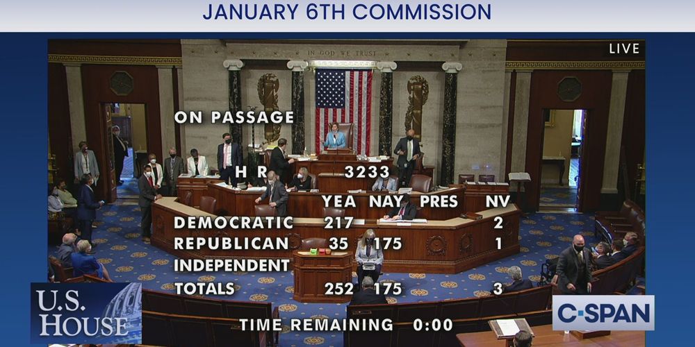 House passes Jan. 6 commission bill