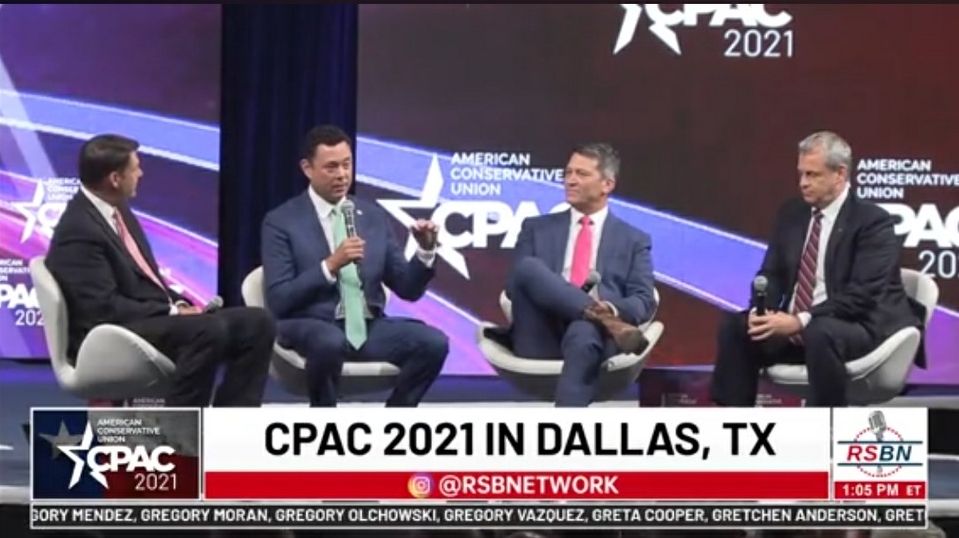CPAC asks: 'Who's running the Biden administration?'