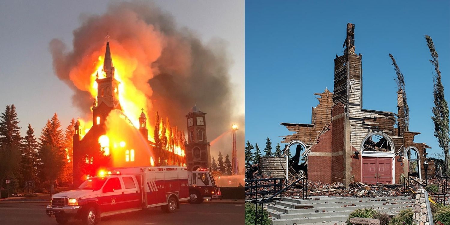 Canada has become the church-burning centre of the western world
