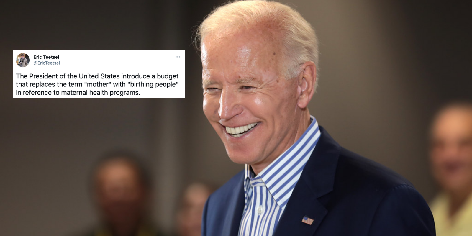 Biden's new budget proposal omits the word 'mothers' in favor of 'birthing people'