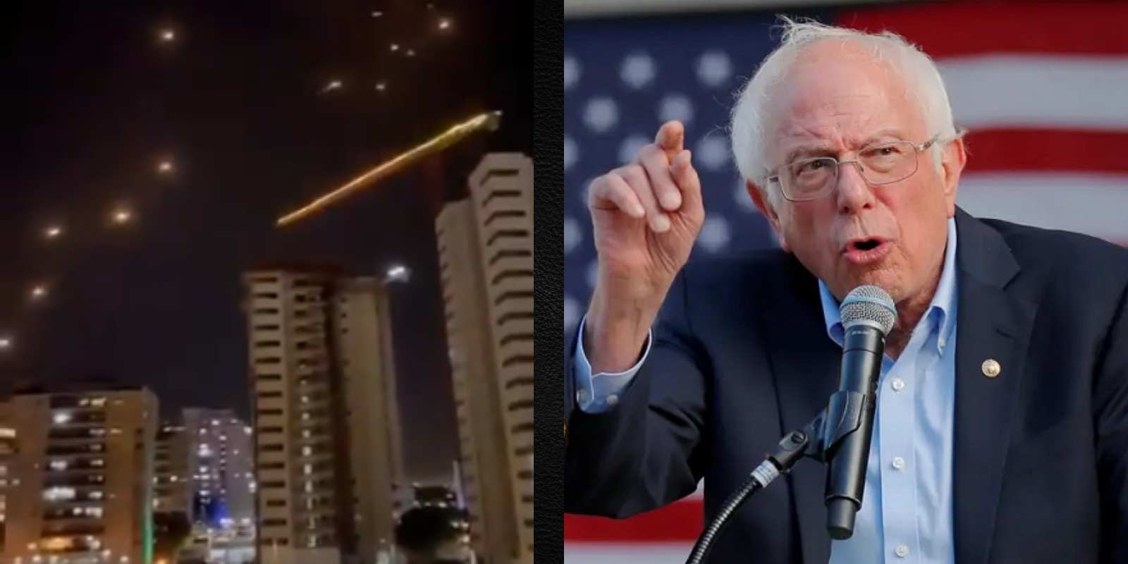 Bernie Sanders says it's 'illegal' to send aid to Israel, including aid which supports the Iron Dome