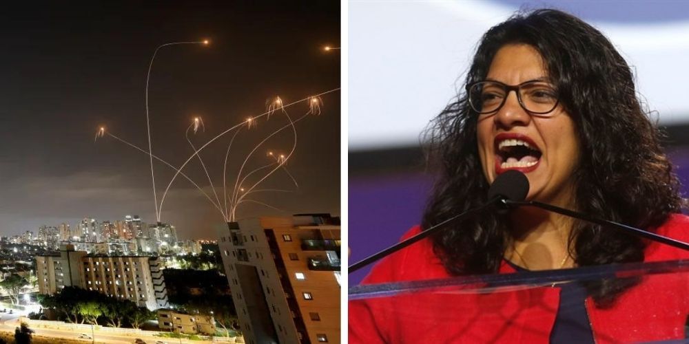 Rashida Tlaib accusses Israel of ethnic cleansing while Hamas launches hundreds of rockets at civilians