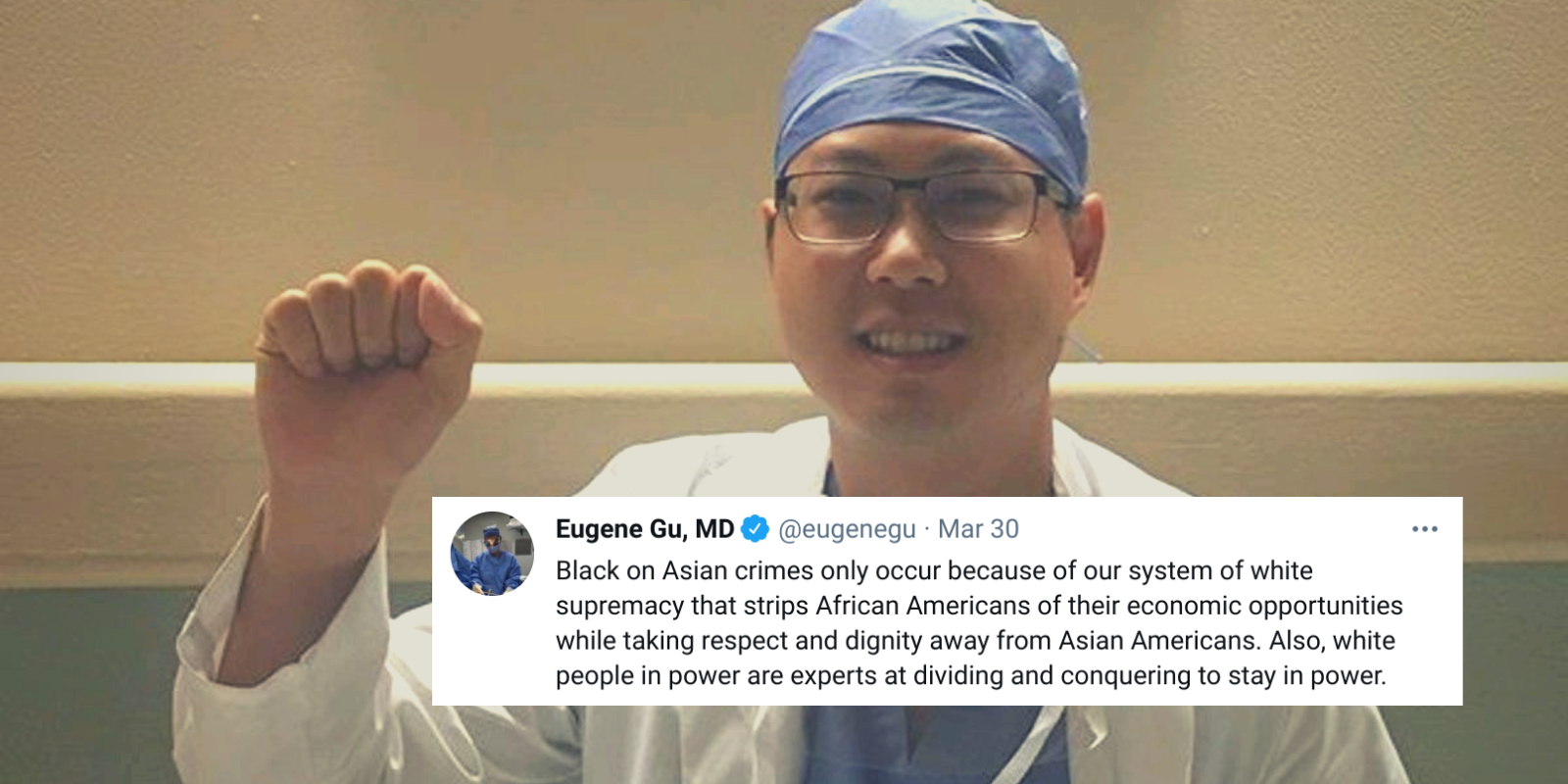 Notorious Anti-Trump doctor claims black-on-Asian crime occurs because of 'white supremacy'