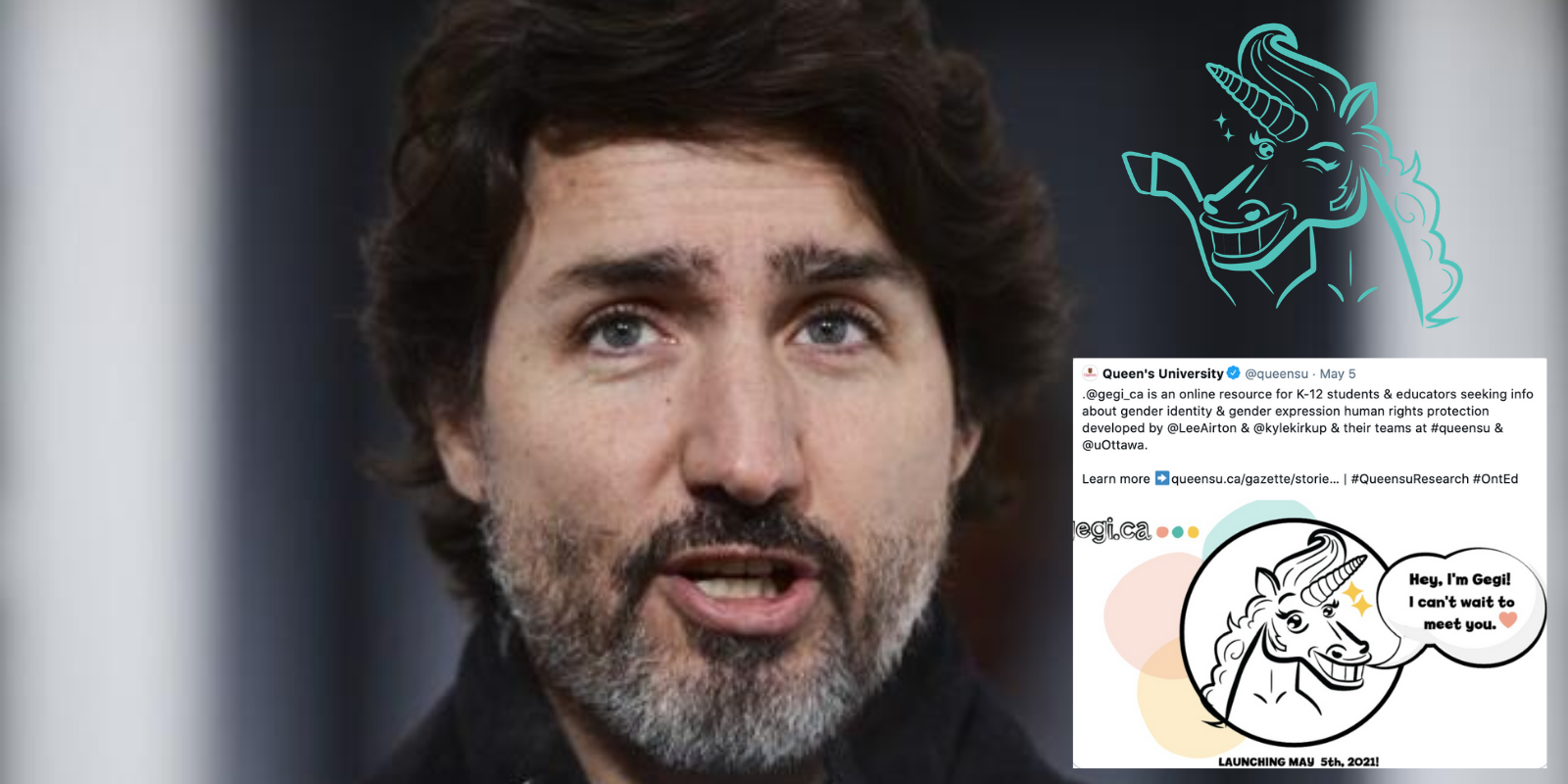 Trudeau government funds online 'Gegi' project for K-12 youth to explore trans identity