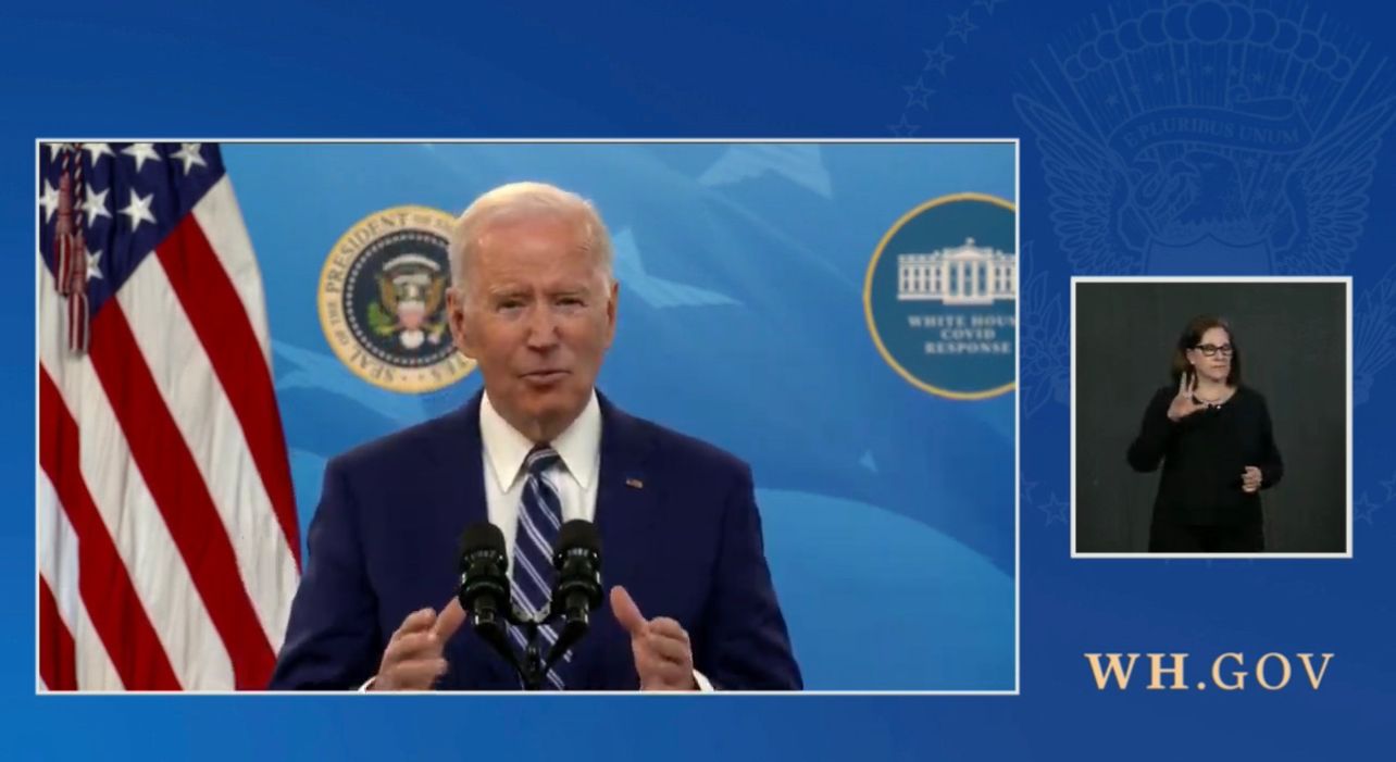 BREAKING: Biden says states should 'pause' their reopening efforts