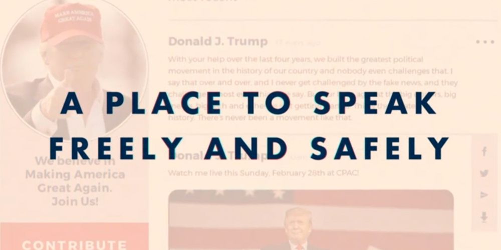 Former President Trump breaks big tech stranglehold by launching ...