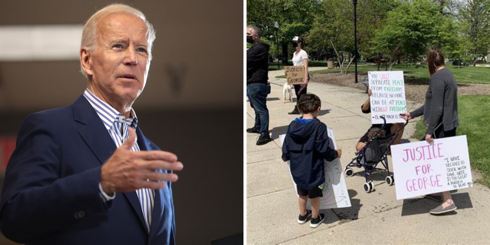 BREAKING: President Biden says he's 'praying for the right verdict' in the Derek Chauvin trial