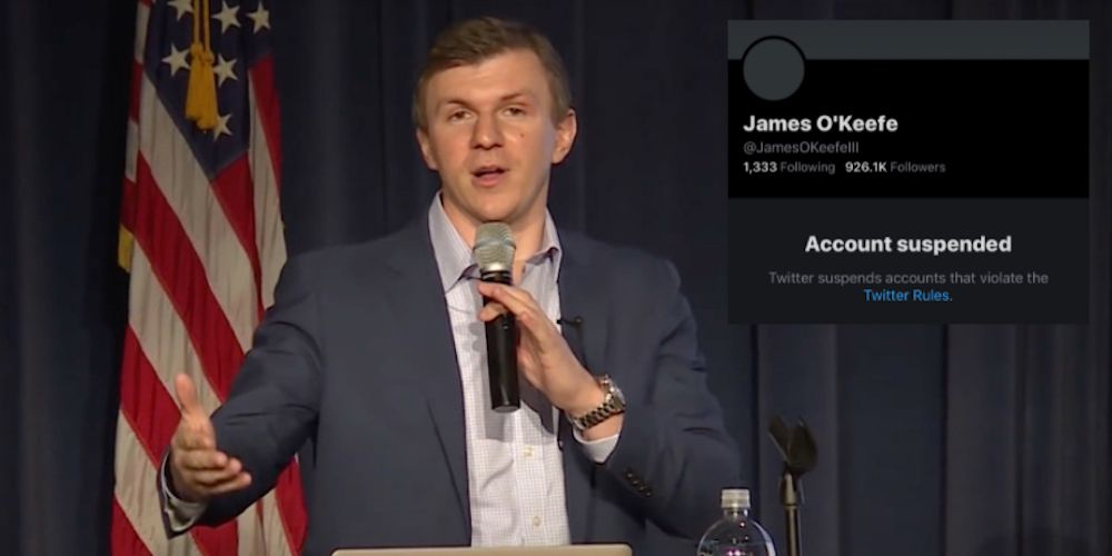 'We’re going to sue': James O'Keefe declares war on Twitter and CNN after permanent ban