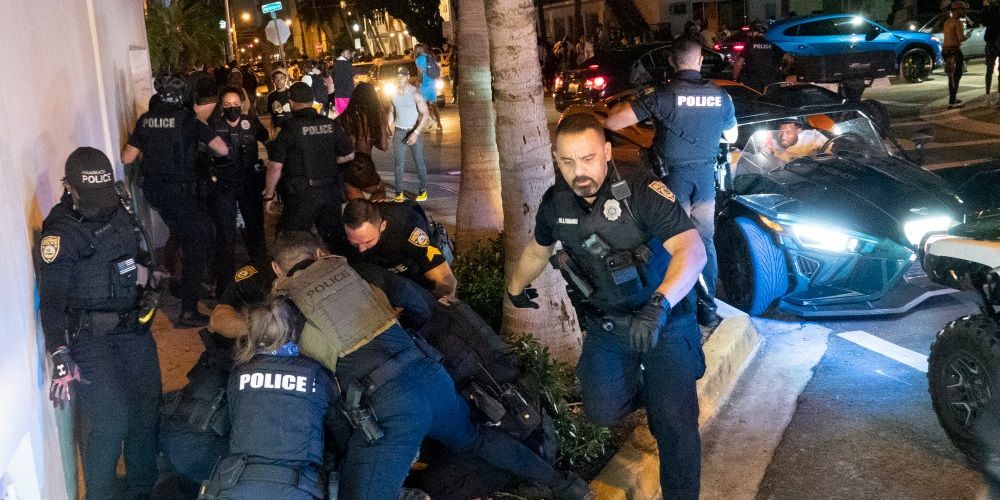 Miami Beach declares state of emergency as city overrun by spring break hooligans