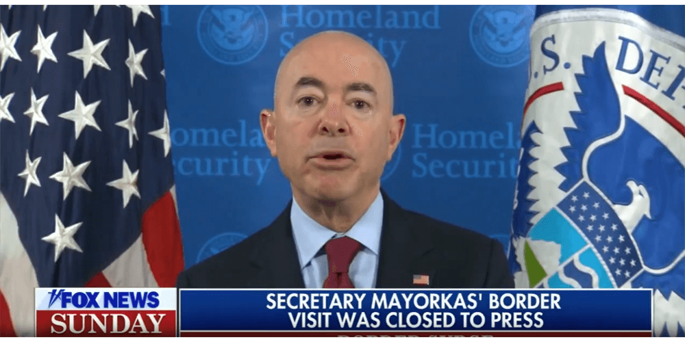DHS Secretary Mayorkas denies that Biden's policies are causing the refugee crisis, blames Trump