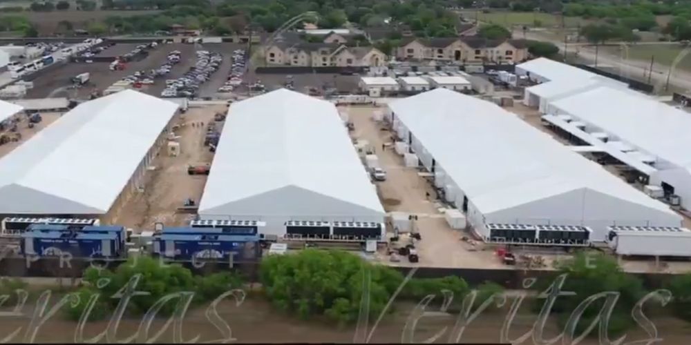 Texas migrant detention facility EXPANDS in size in under two weeks
