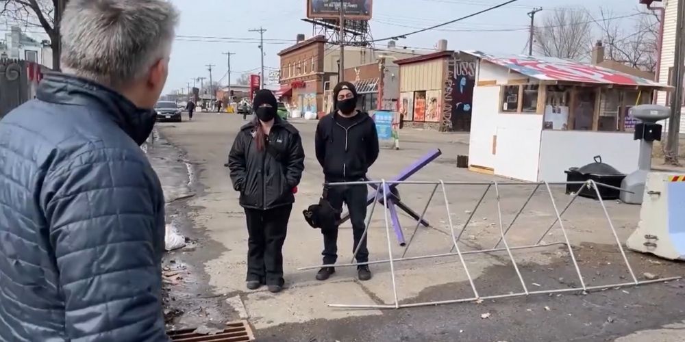 WATCH Journalist threatened for filming outside 'autonomous zone' in Minneapolis The Post