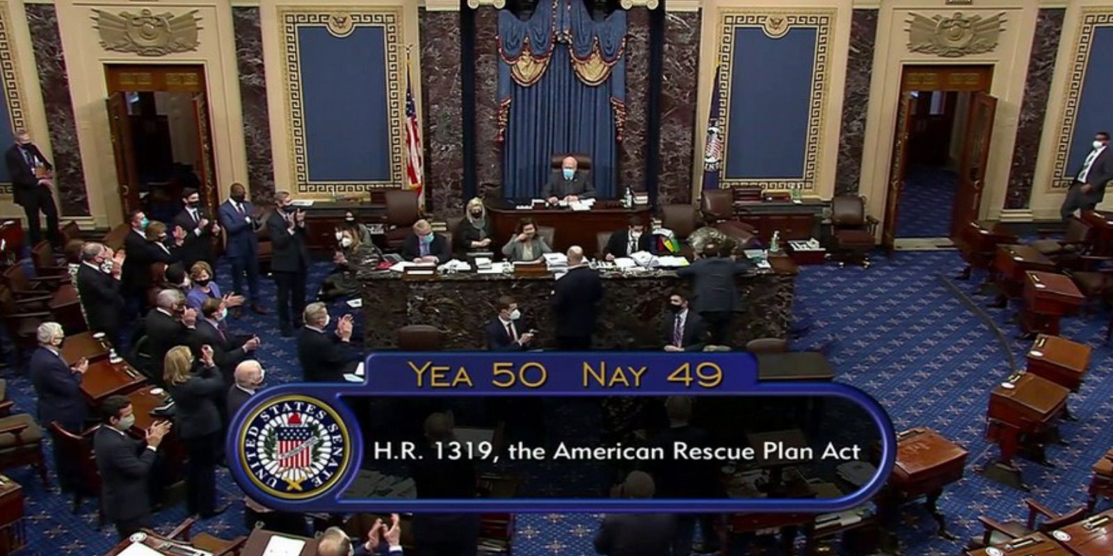 BREAKING: Democrats pass sweeping $1.9 trillion spending bill