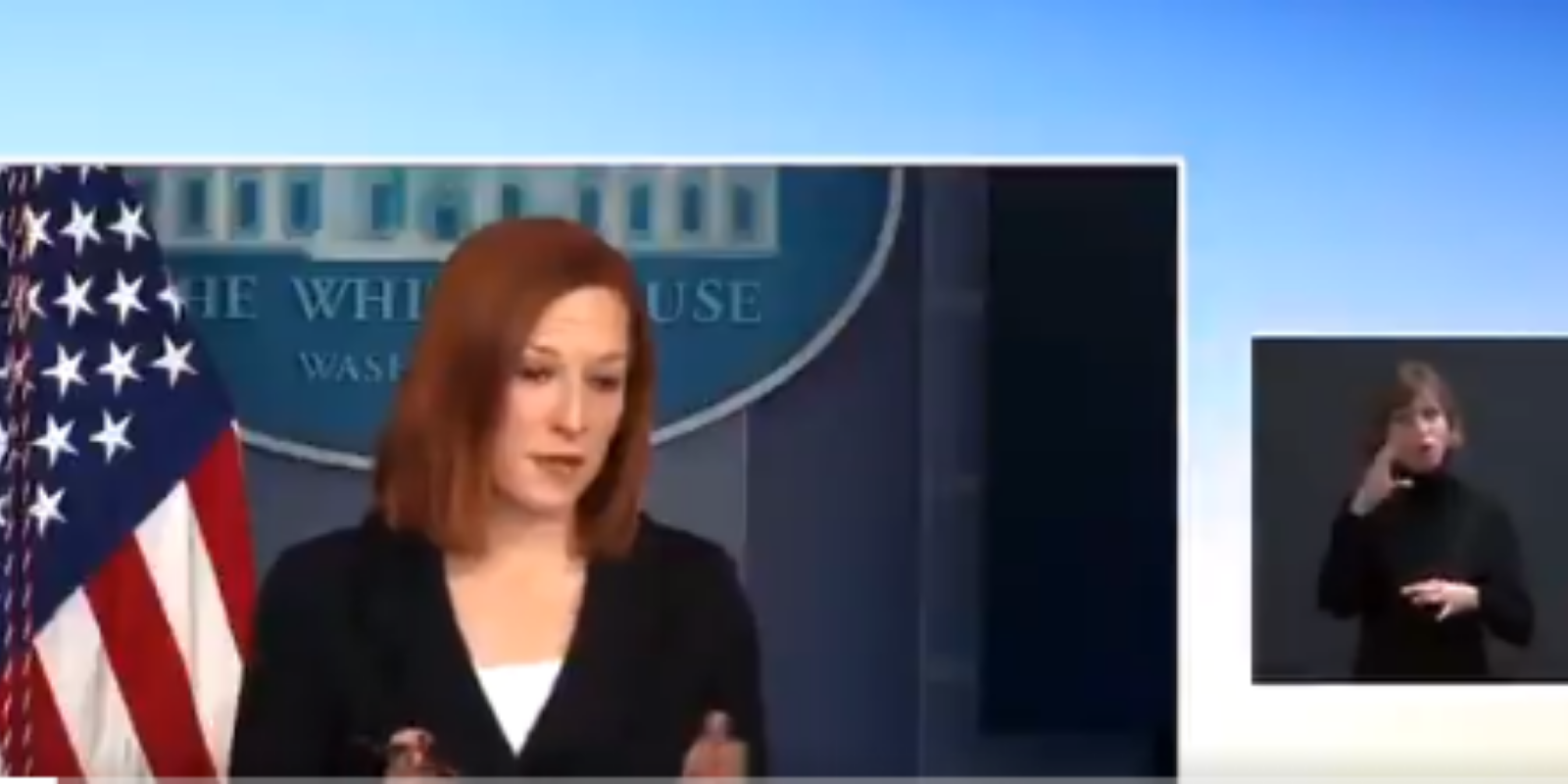 WATCH: White House press sec says Biden hasn't held a press conference and barely takes questions because he's too busy