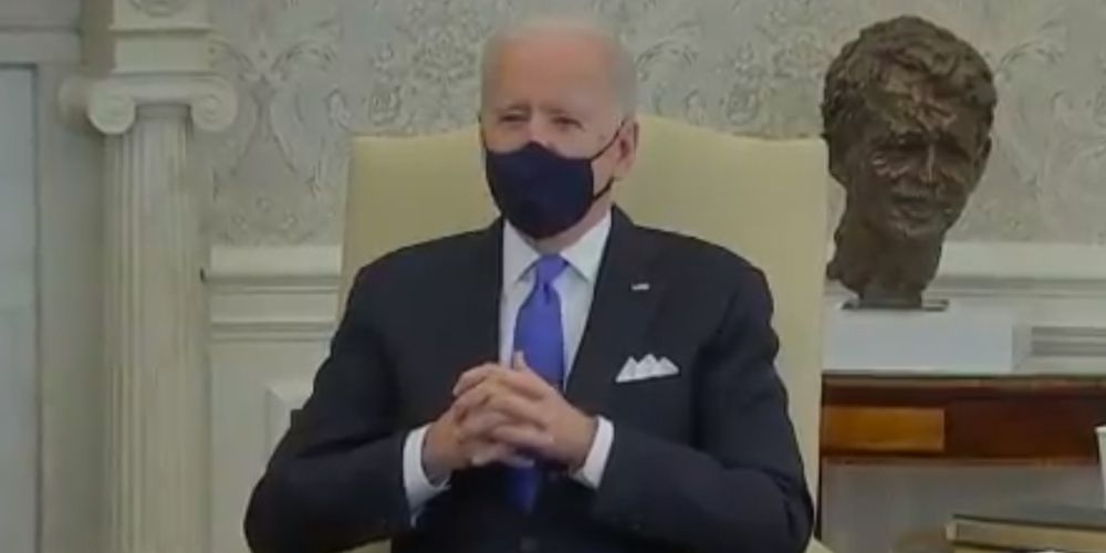 WATCH: Biden calls Texas and Mississippi opening up their states, rejecting mask mandates 'Neanderthal thinking'