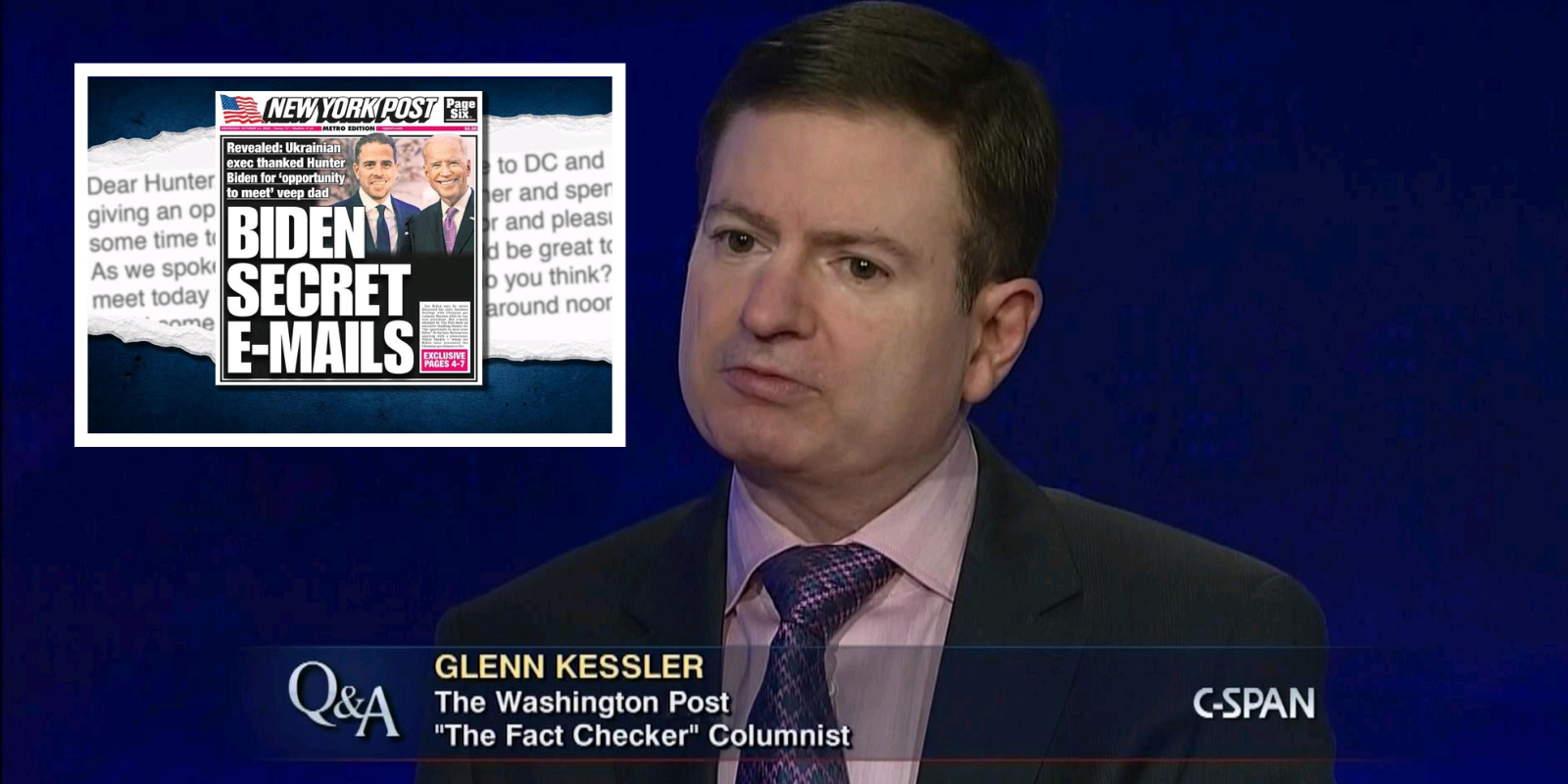 Head 'fact checker' for WaPo dismisses Hunter Biden corruption scandal as 'laptop stuff'