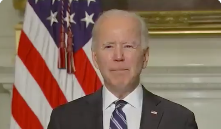 WATCH: Biden pledges support for young climate activists with the 'full capacity and power of the federal government'
