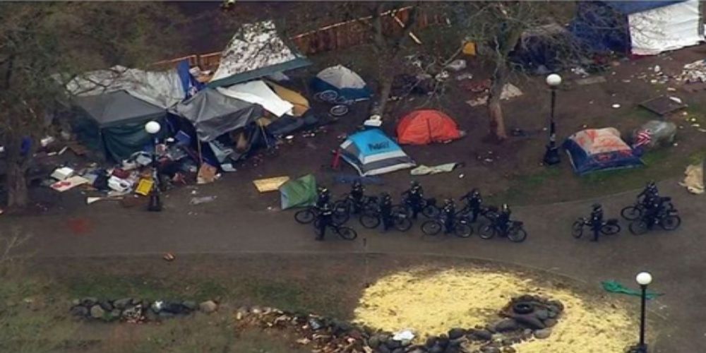 'Homeless' poster child for new Seattle 'autonomous zone' revealed to be Marxist activist from Texas