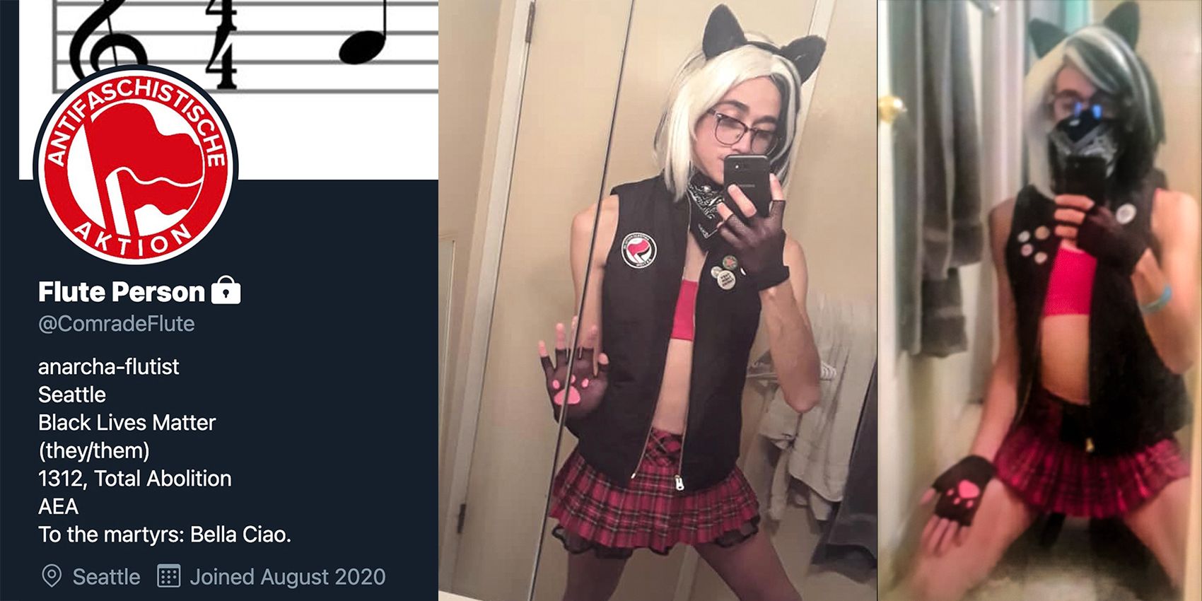 Seattle Antifa who calls for violence works as children’s camp counselor
