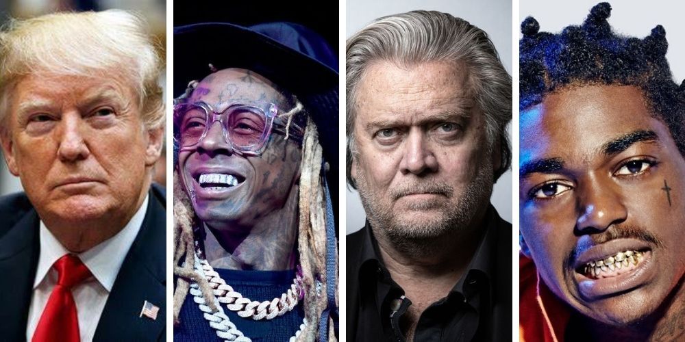 Trump pardons and commutes sentences for close to 150 including Steve Bannon, Lil Wayne, Kodak Black and Kwame Kilpatrick