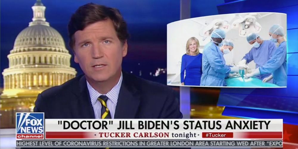 WATCH: Tucker Carlson reveals Jill Biden's doctoral dissertation is error-ridden, incoherent