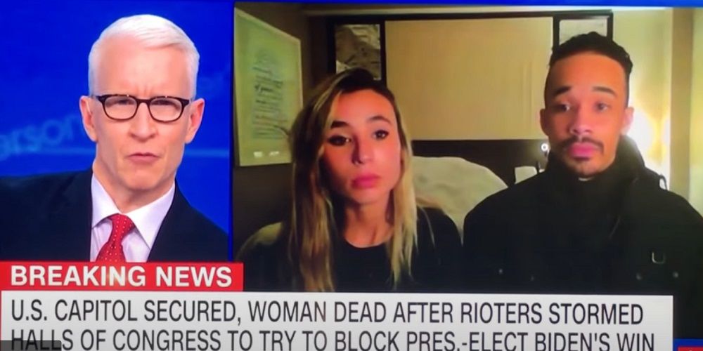 CNN featured BLM activist who was arrested for participating in Capitol riot
