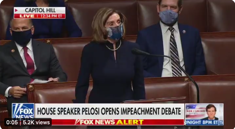 WATCH: Nancy Pelosi breaks proposed congressional rules on gendered language that she endorsed