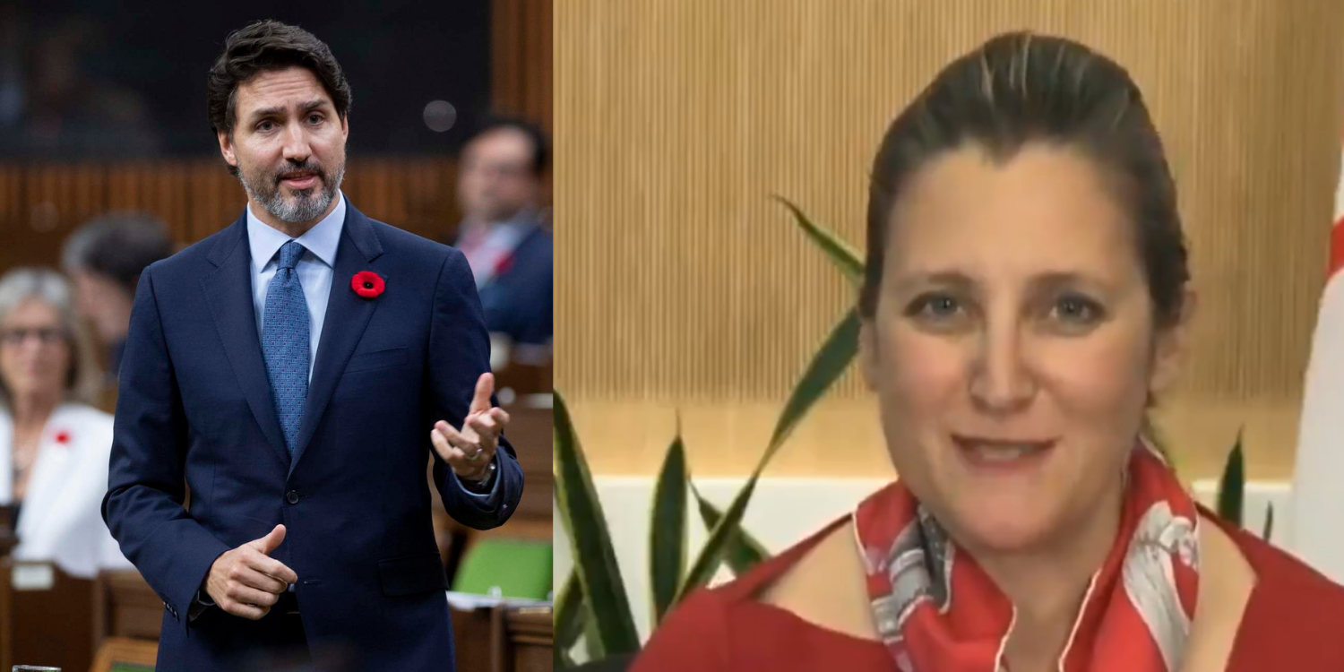 WATCH: Trudeau's deputy PM says she wants to 'unlock' Canadians' savings accounts
