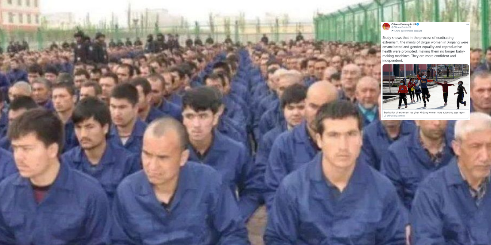 China promotes genocidal policies on Twitter as conservatives continue to be banned