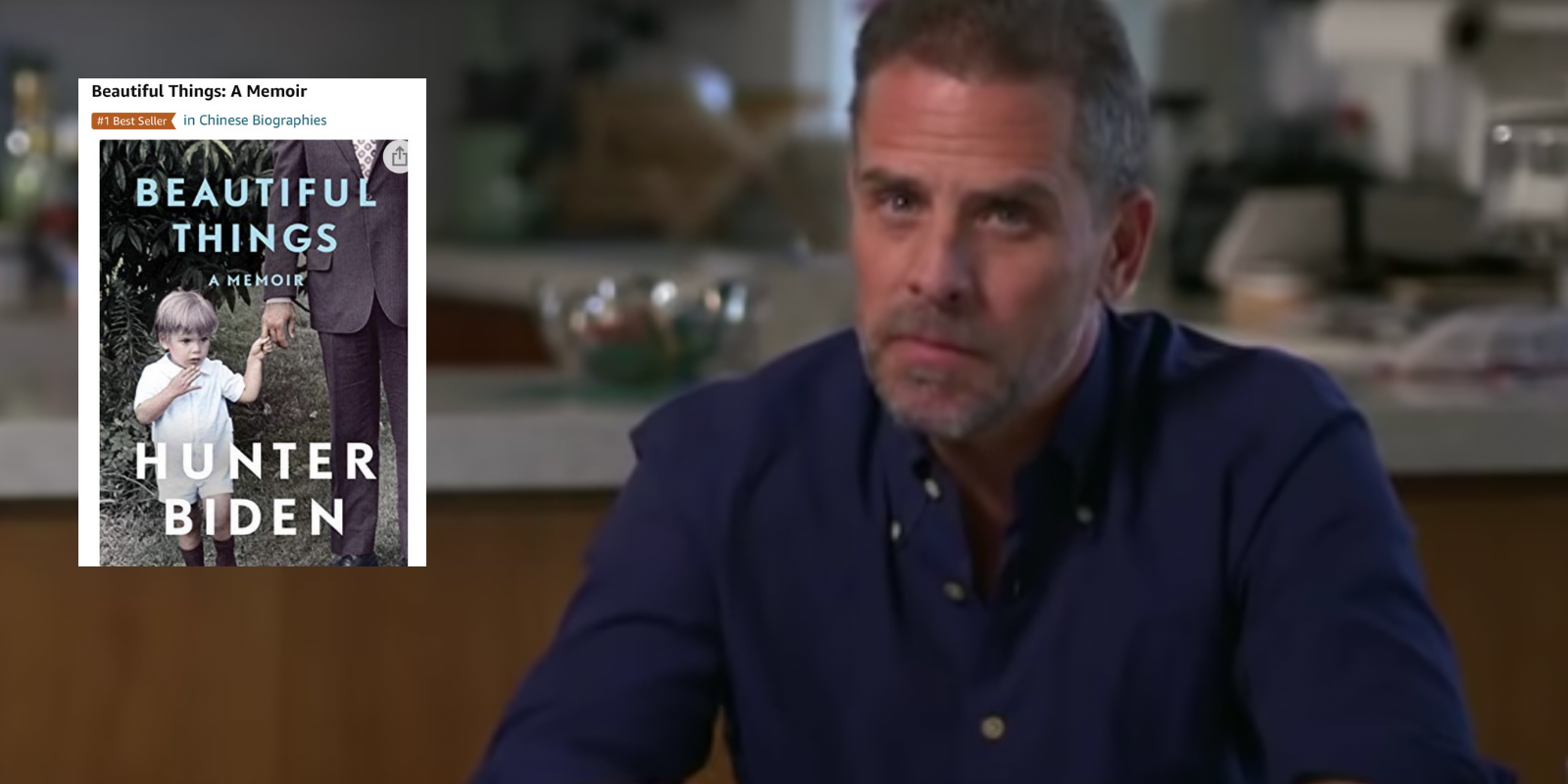 Hunter Biden's new memoir is already number one on Amazon ... in 'Chinese Biographies'